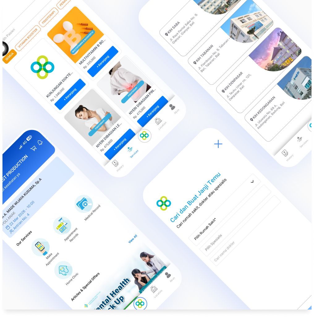 Visual implementasi CRM Kelava untuk account management B2B